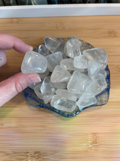 Clear Quartz Tumble