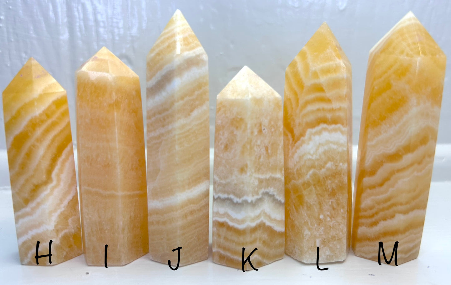 Orange Calcite Towers | H - M