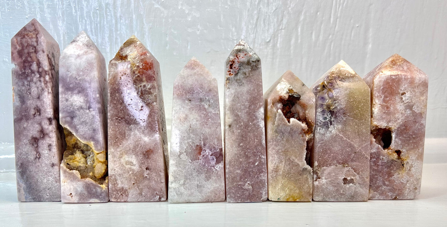Pink Amethyst Towers | A - H