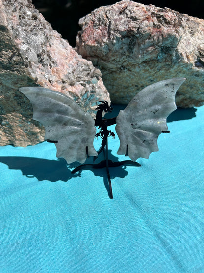 Labradorite Dragon Wings