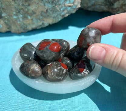 African Bloodstone Tumble